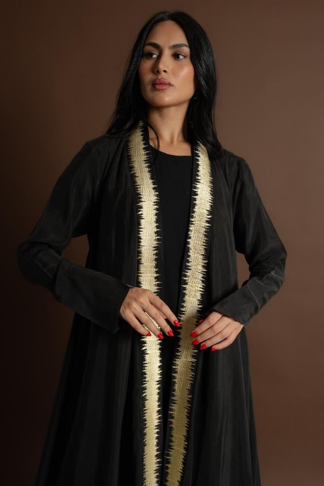 NO.102 black x butter yellow washed silk