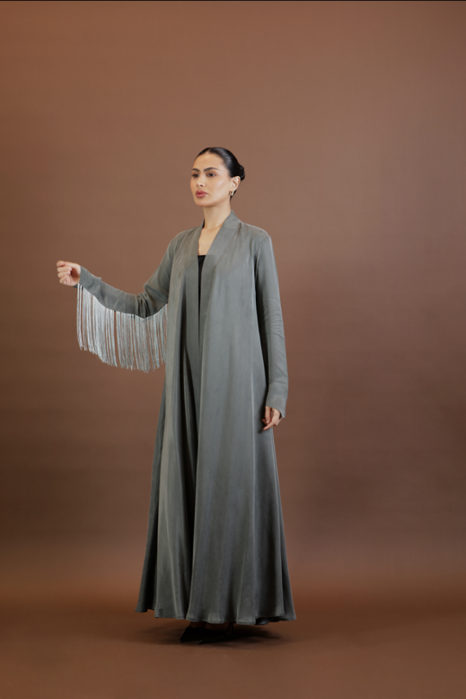 NO.96 Light green washed silk x hem