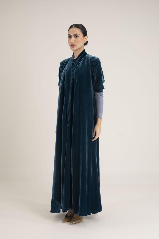 NO.91 SkyBlu Velvet x Stretch