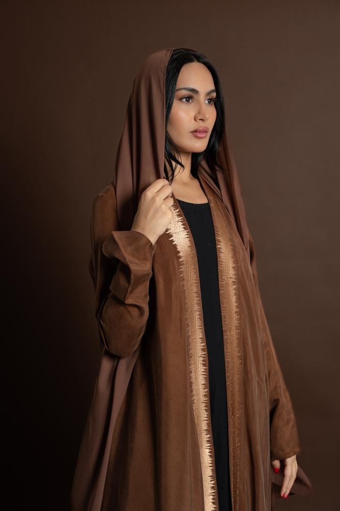 NO.102 Brown washed silk