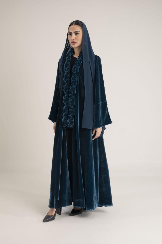 NO.92 SkyBlu Velvet braid