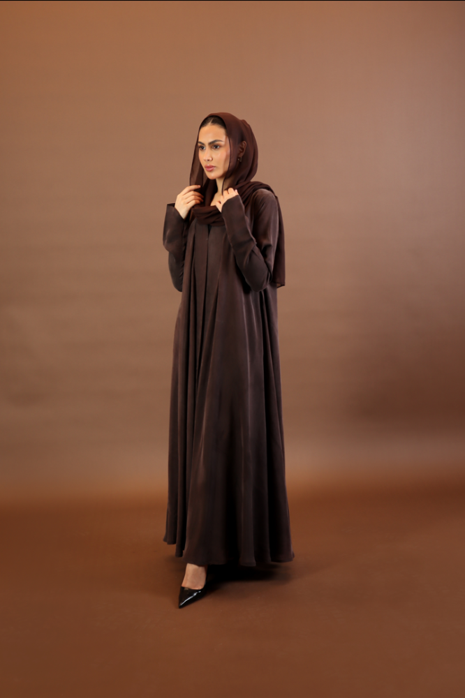NO.97 dark brown washed silk