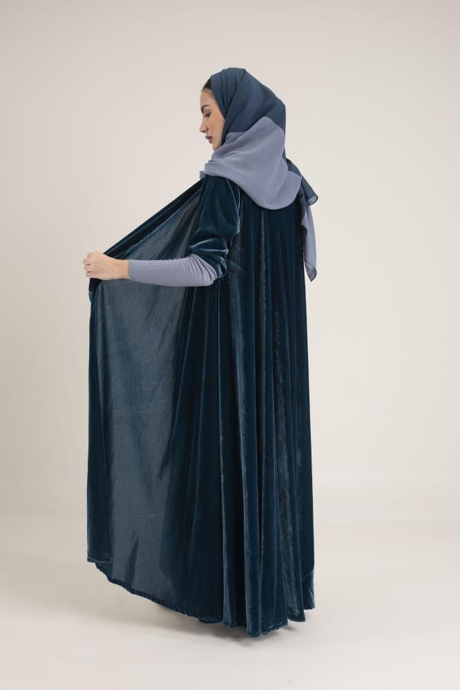 NO.91 SkyBlu Velvet x Stretch