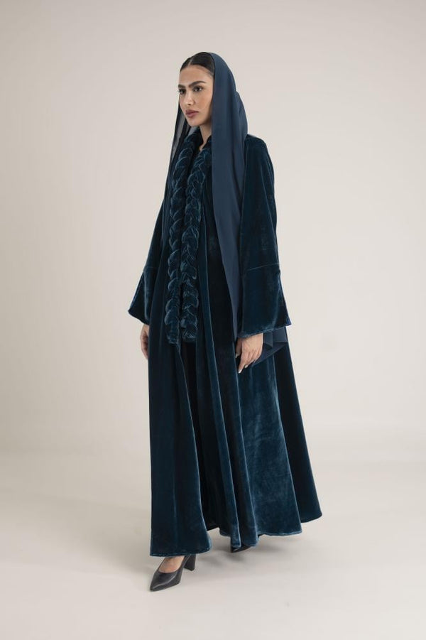 NO.92 SkyBlu Velvet braid