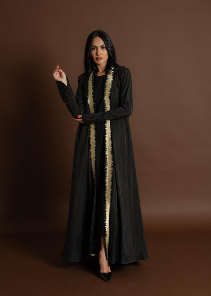 NO.102 black x butter yellow washed silk