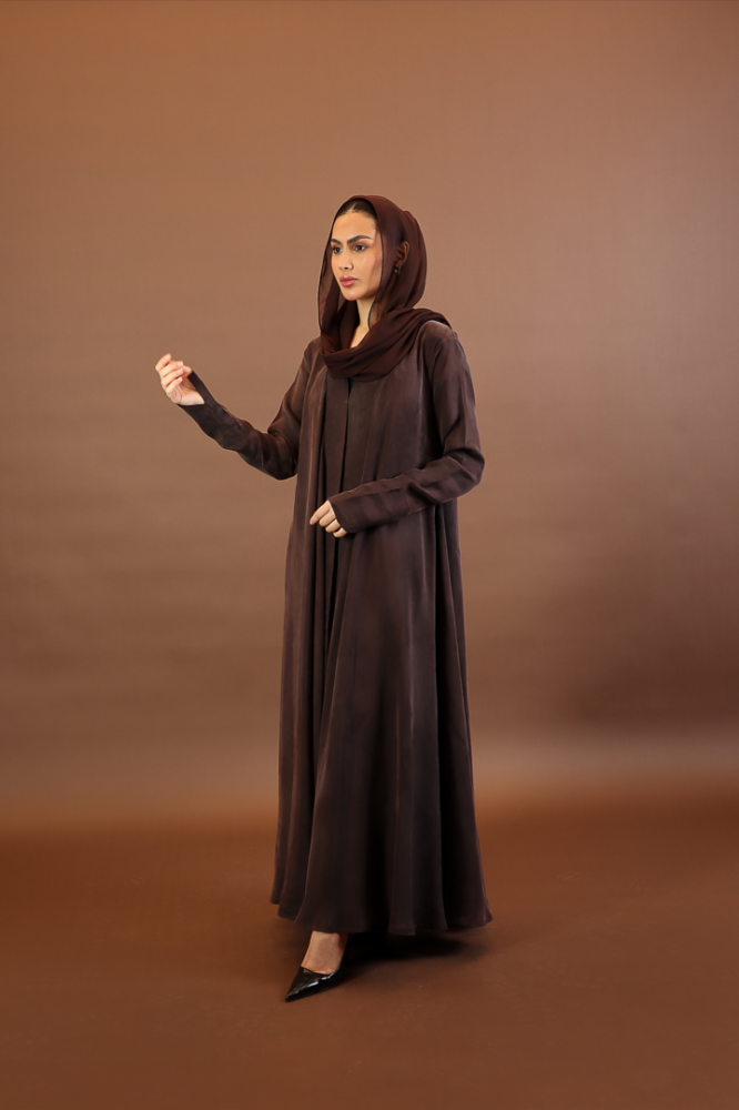 NO.97 dark brown washed silk