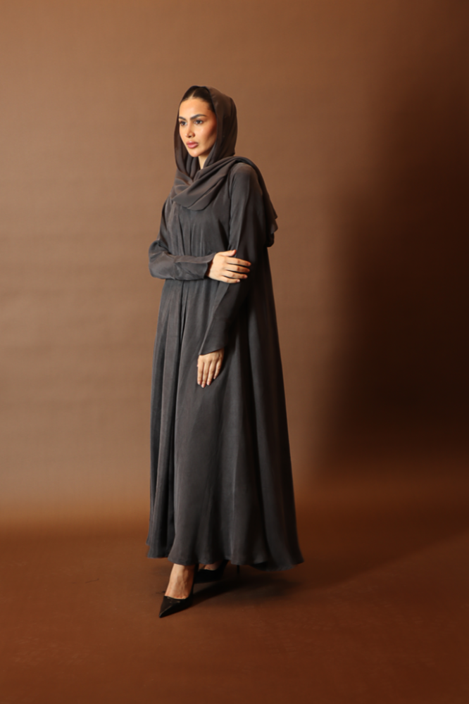 NO.97 grey washed silk