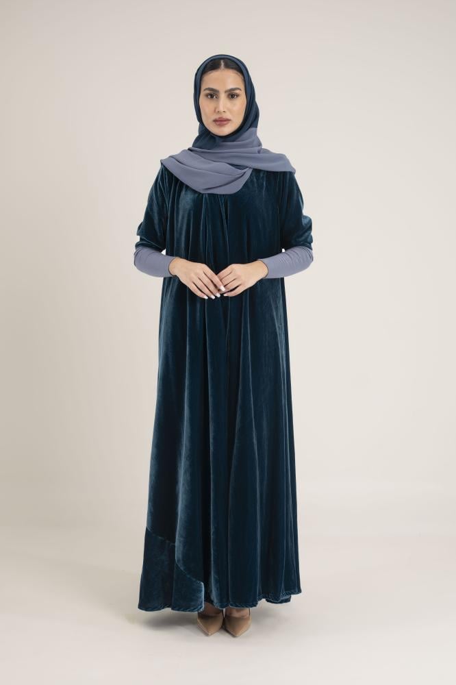 NO.91 SkyBlu Velvet x Stretch