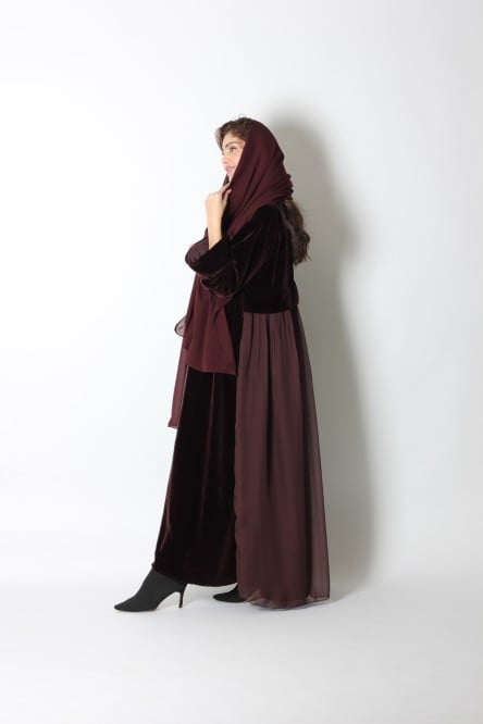 NO.82 BURGUNDY VELVET