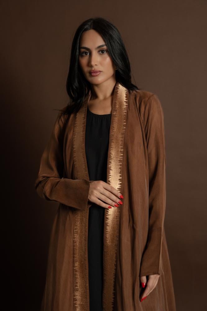 NO.102 Brown washed silk
