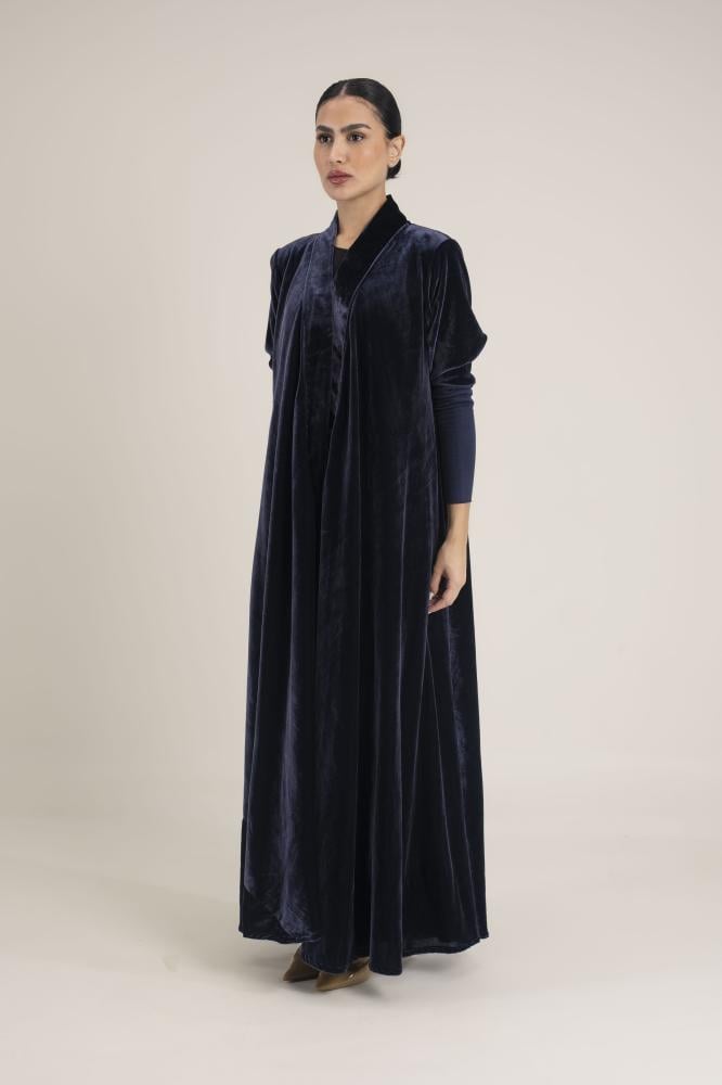 NO.91 Navy Velvet x Stretch