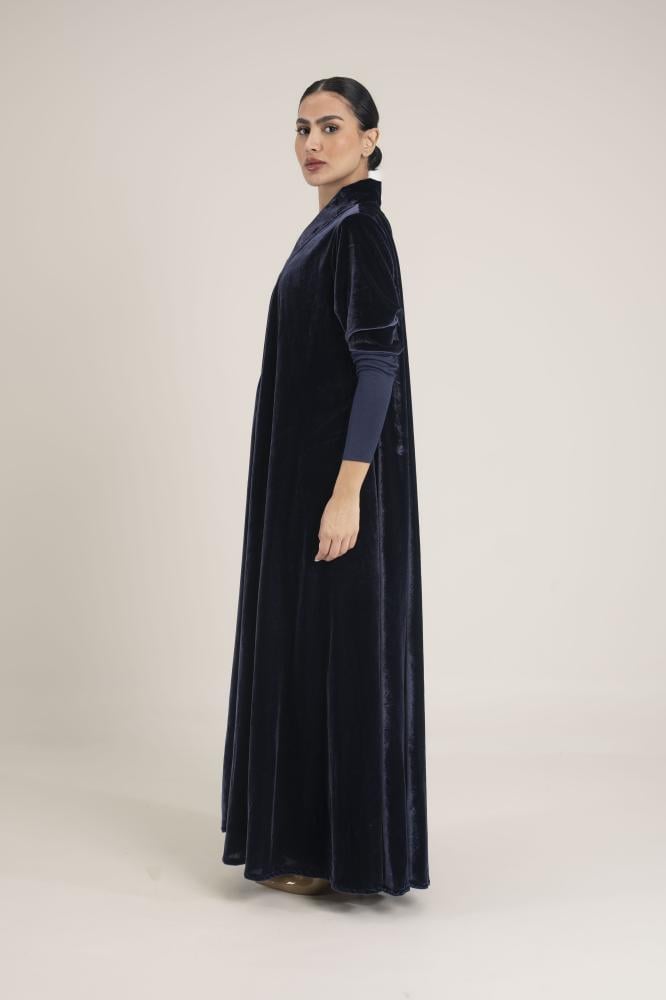 NO.91 Navy Velvet x Stretch