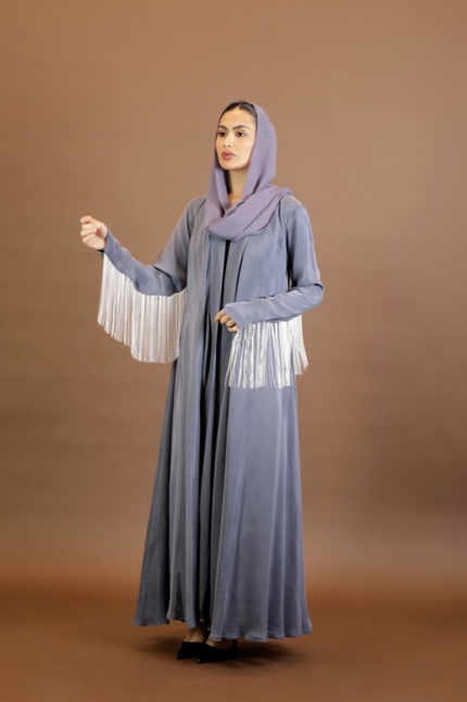 NO.96 light purple washed silk x hem