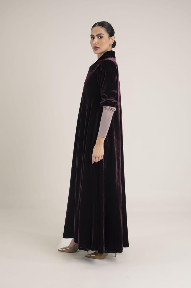 NO.91 Burgundy Velvet x Stretch