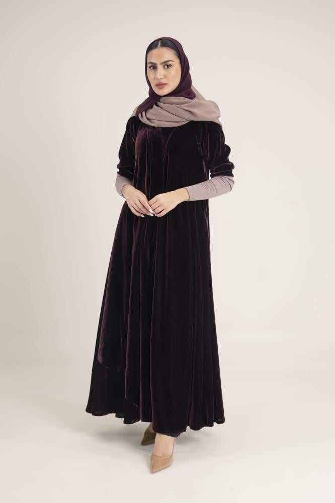 NO.91 Burgundy Velvet x Stretch