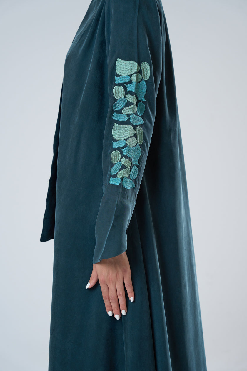 No.125 Navy Washed Silk