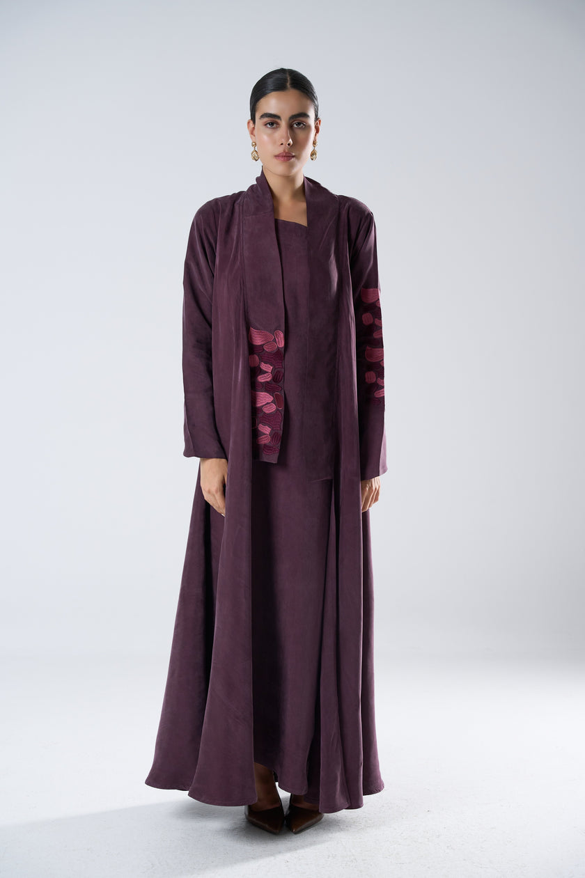 No.125 Burgundy Washed Silk
