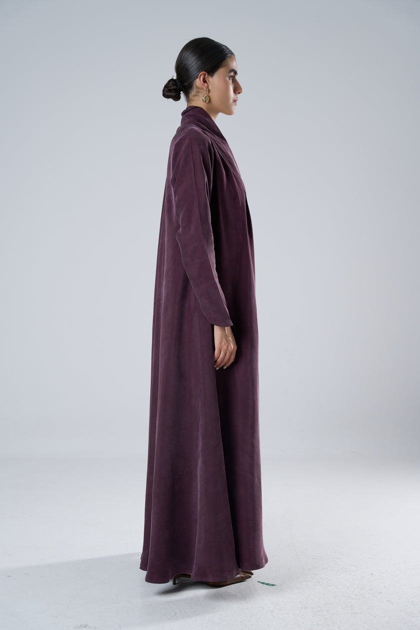 No.125 Burgundy Washed Silk