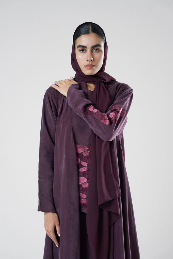 No.125 Burgundy Washed Silk