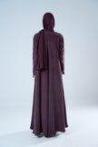 No.125 Burgundy Washed Silk