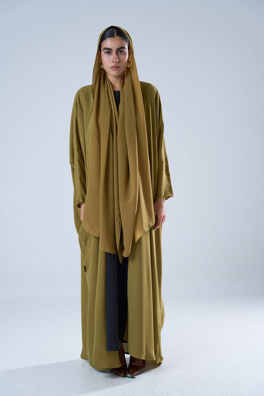 No.123 Olive Green Crepe