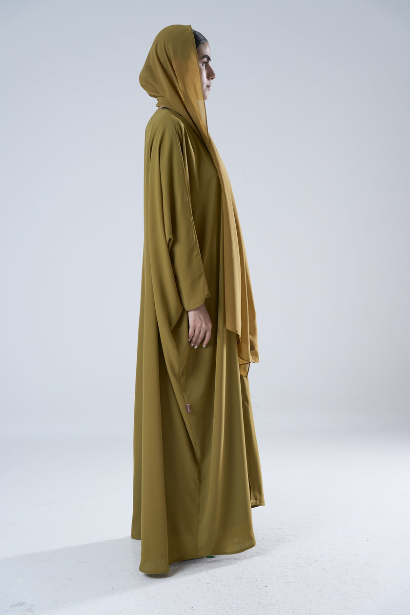 No.123 Olive Green Crepe