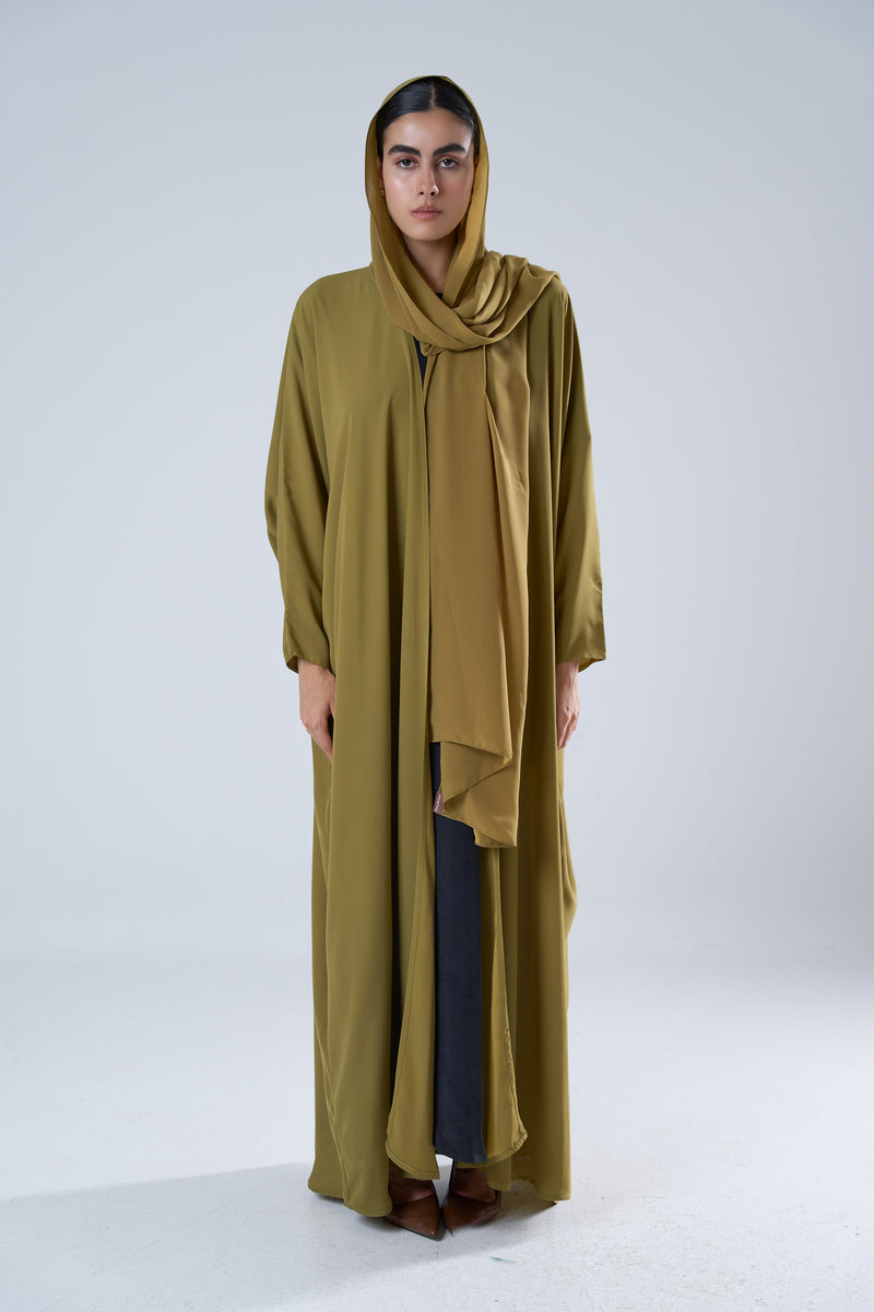 No.123 Olive Green Crepe