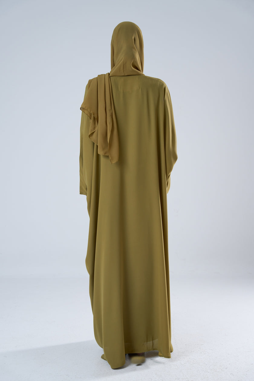 No.123 Olive Green Crepe