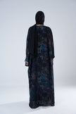 No.122 Blue x Black Print