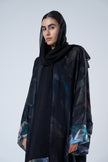 No.122 Blue x Black Print