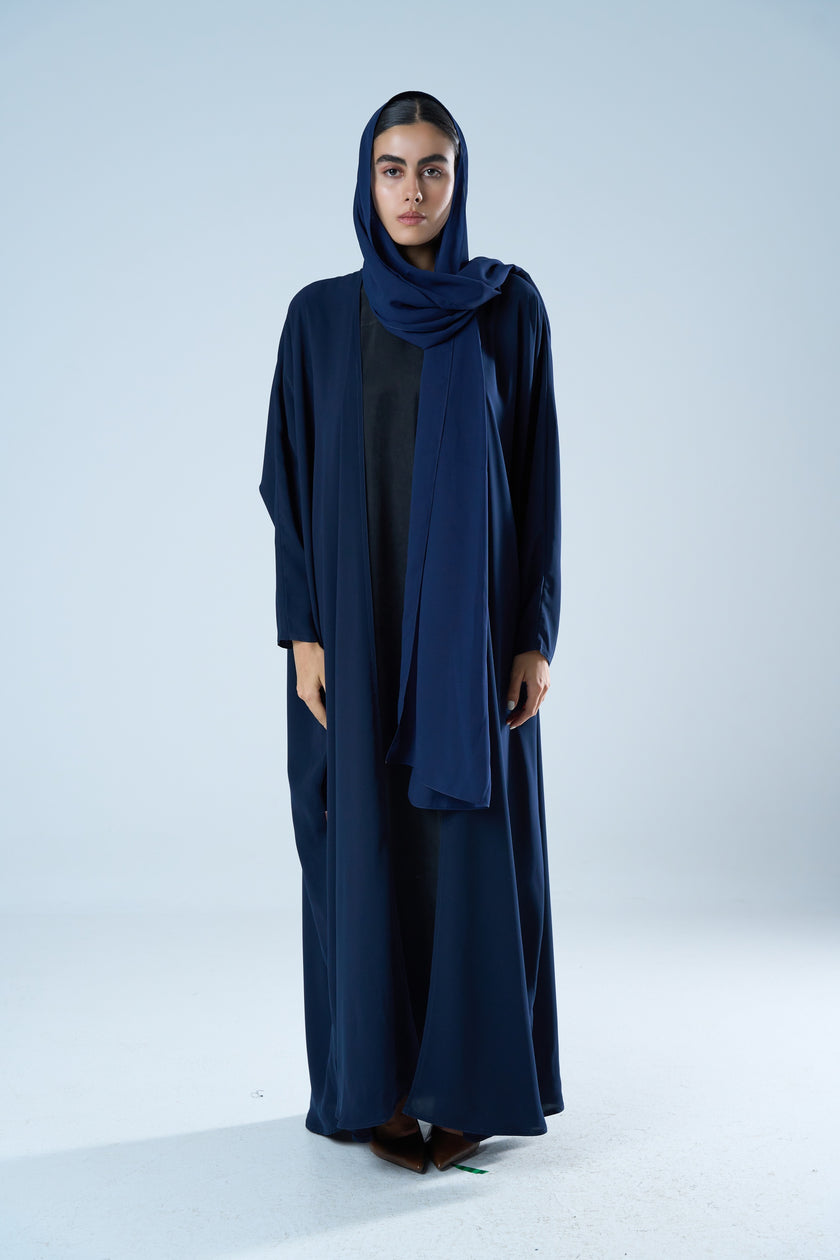 No.123 Navy Crepe