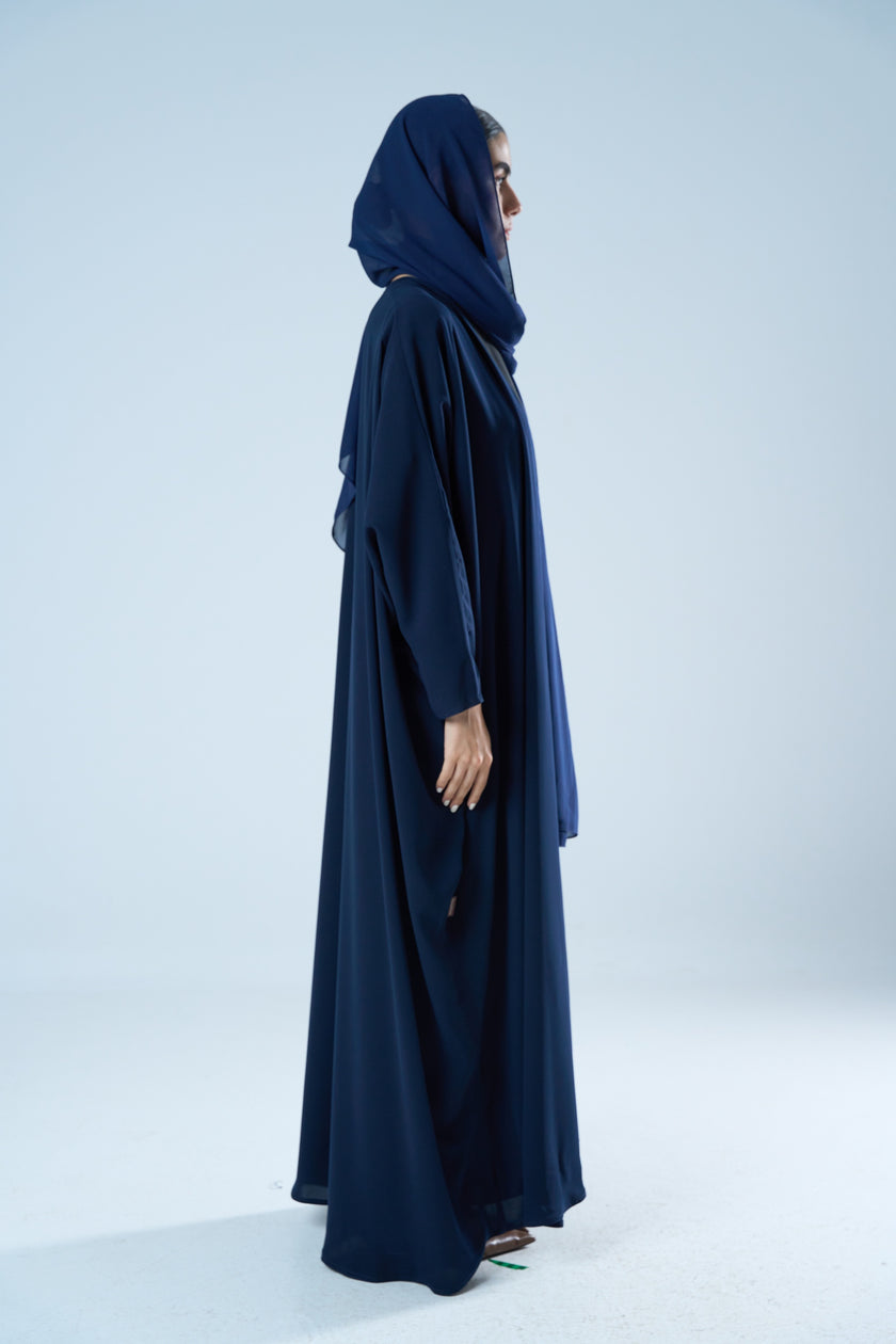 No.123 Navy Crepe