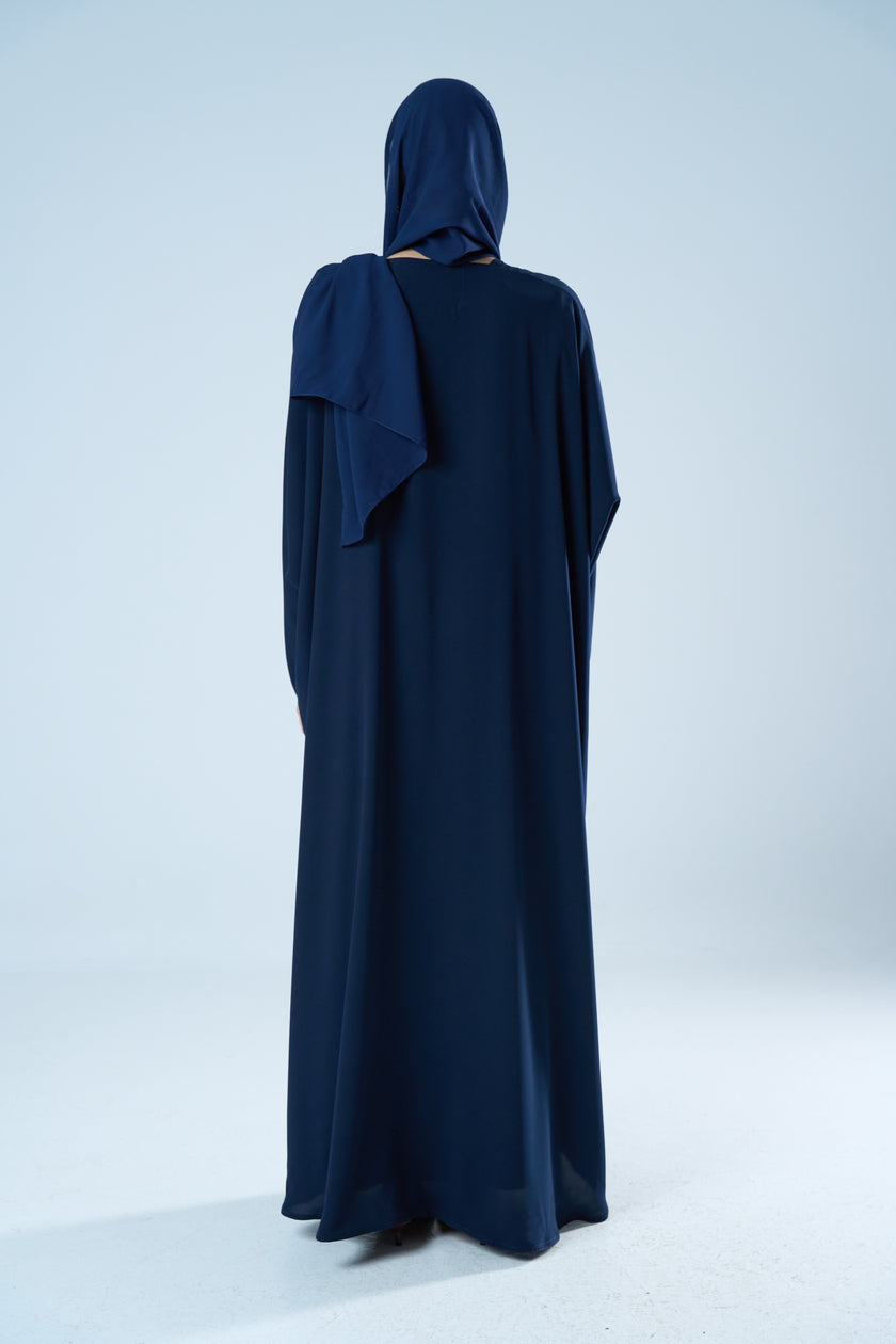 No.123 Navy Crepe