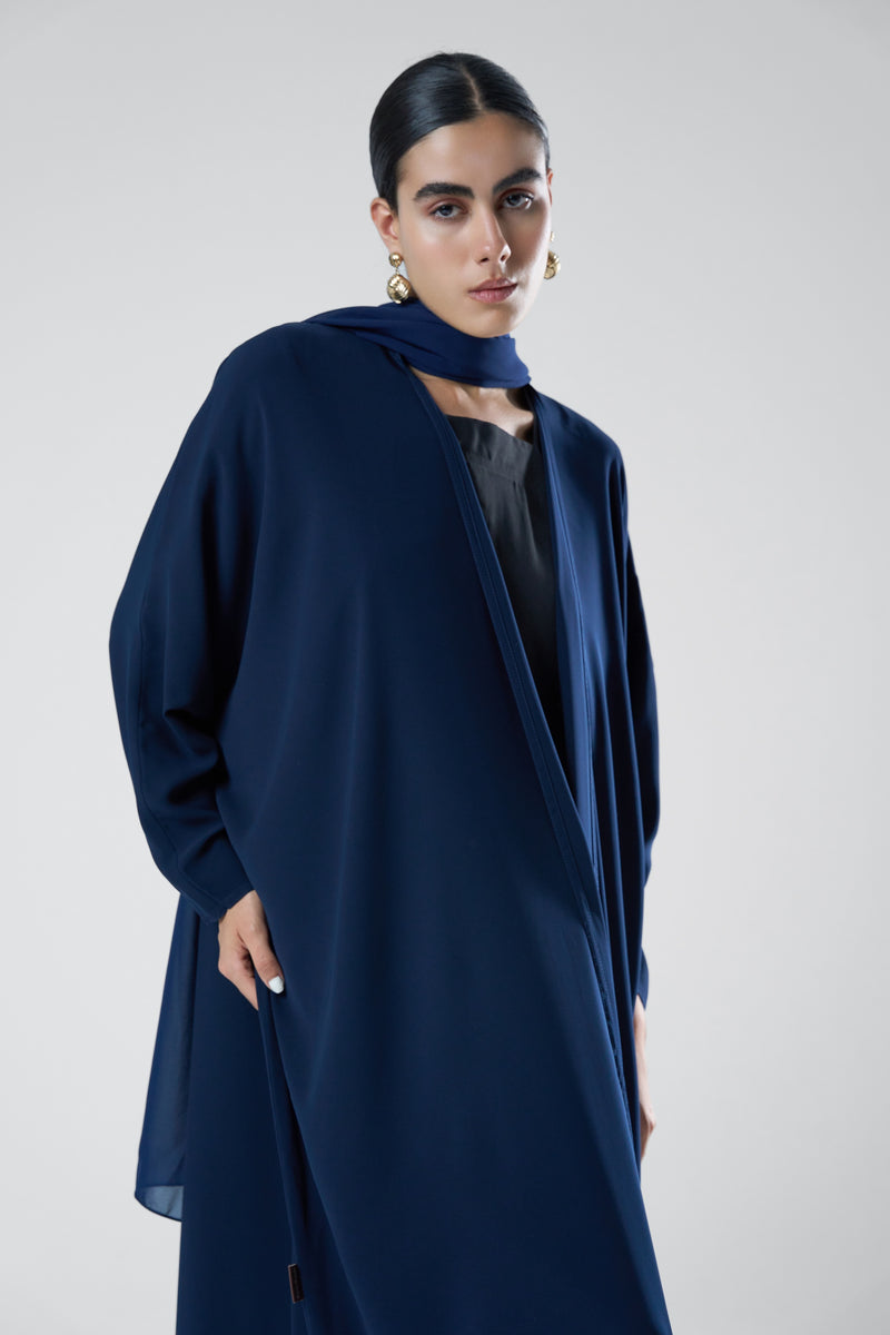 No.123 Navy Crepe