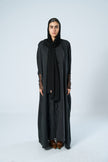 No.124 Washed Silk x Black Lace