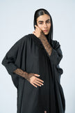 No.124 Washed Silk x Black Lace