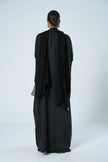 No.124 Washed Silk x Black Lace