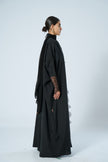 No.124 Washed Silk x Black Lace