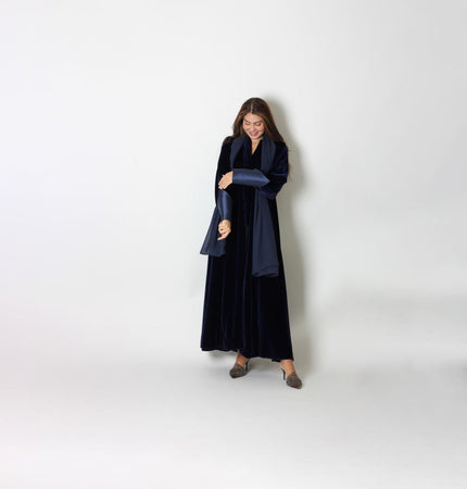 NO.79 NAVY VELVET X TAFTA