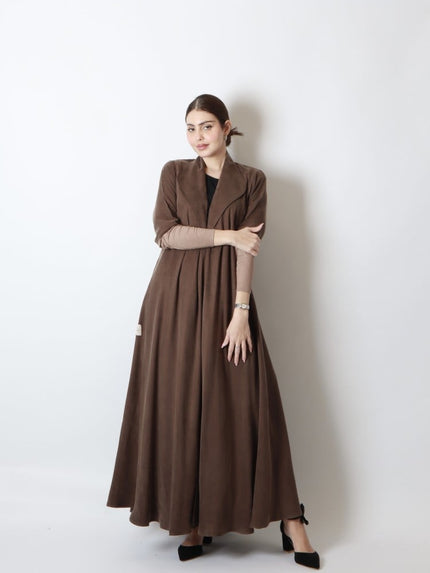 NO.83 BROWN SILK X STRETCH