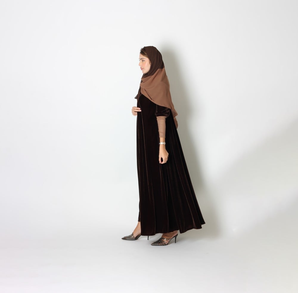 NO.80 BROWN VELVET X STRETCH