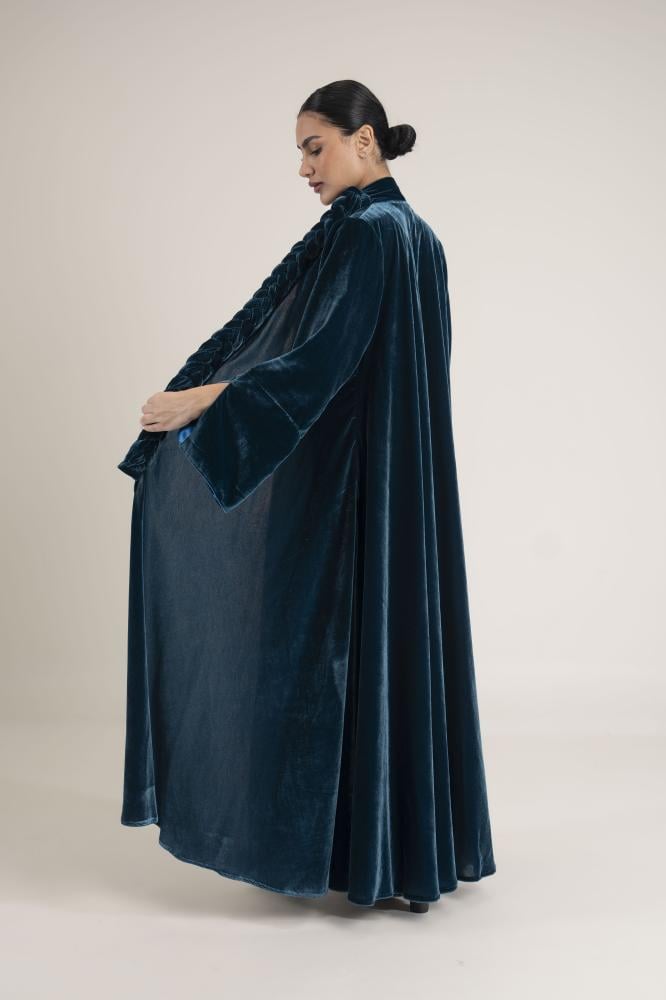 NO.92 SkyBlu Velvet braid