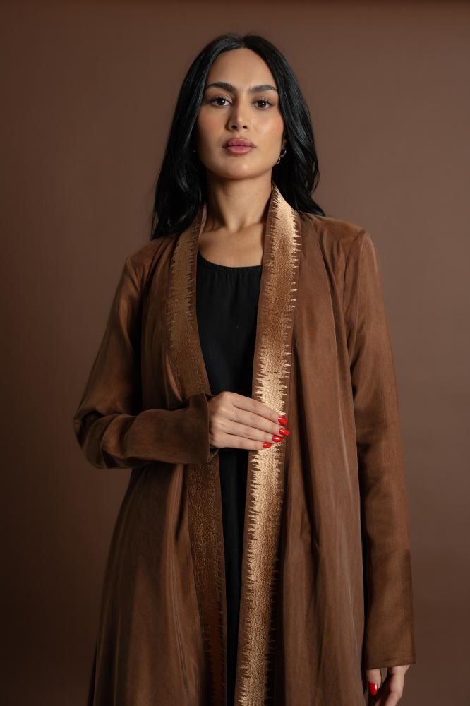 NO.102 Brown washed silk
