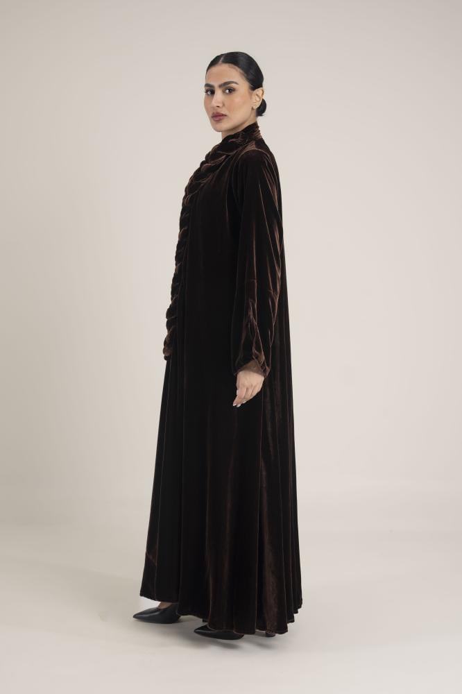 NO.92 Brown Velvet braid