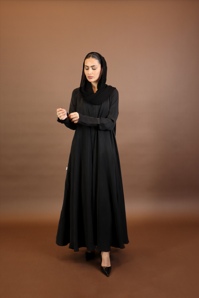 NO.97 Black washed silk