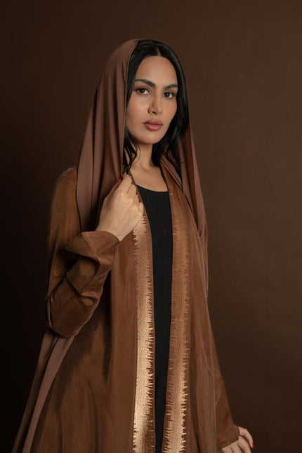NO.102 Brown washed silk
