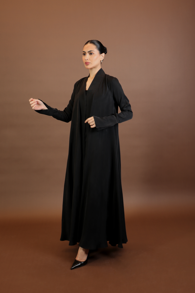 NO.97 Black washed silk