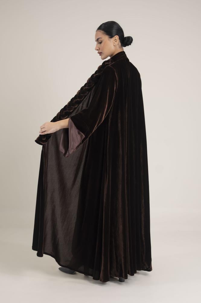 NO.92 Brown Velvet braid