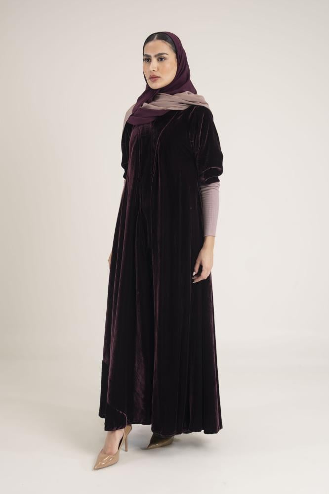 NO.91 Burgundy Velvet x Stretch