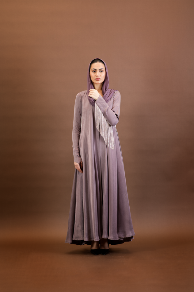 NO.96 pink washed silk x hem